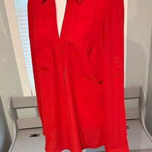 Express Red Women's Blouse